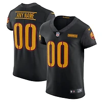 Men's Nike Black Washington Commanders Vapor Untouchable Elite Custom Alternate Jersey