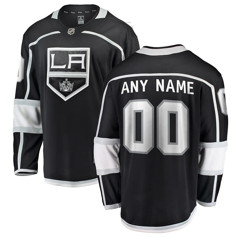 Men's Fanatics Black Los Angeles Kings Breakaway - Custom Jersey
