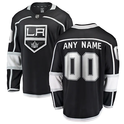 Men's Fanatics Black Los Angeles Kings Breakaway - Custom Jersey