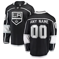 Men's Fanatics Black Los Angeles Kings Breakaway - Custom Jersey