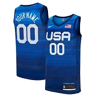 Men's Nike Navy USA Basketball Limited Custom Jersey