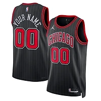 Unisex Jordan Brand Black Chicago Bulls 2022/23 Swingman Custom Jersey - Statement Edition