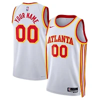 Unisex Nike White Atlanta Hawks Swingman Custom Jersey - Association Edition