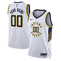 Unisex Nike White Indiana Pacers Swingman Custom Jersey - Association Edition