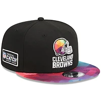 Men's New Era  Black Cleveland Browns 2023 NFL Crucial Catch 9FIFTY Snapback Hat