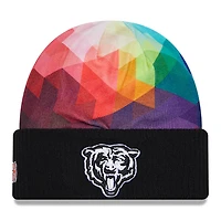 Men's New Era  Black Chicago Bears 2023 NFL Crucial Catch Cuffed Knit Hat
