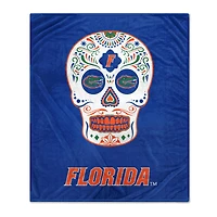 Florida Gators 60'' x 70'' Sugar Skull Fleece Blanket