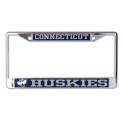 WinCraft UConn Huskies Primary Logo MVP Metal License Plate Frame