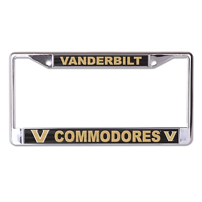 WinCraft Vanderbilt Commodores Primary Logo MVP Metal License Plate Frame