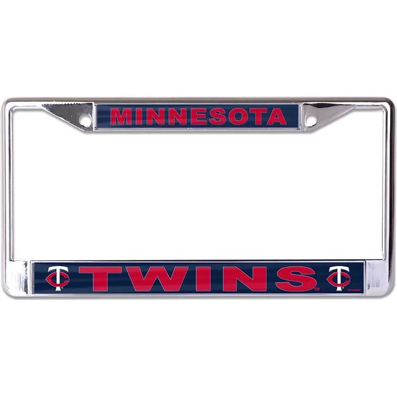 WinCraft Minnesota Twins Primary Logo MVP Metal License Plate Frame