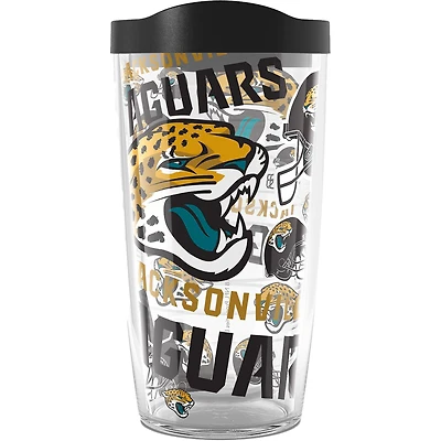 Tervis Jacksonville Jaguars 16oz. Allover Classic Tumbler