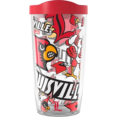 Tervis Louisville Cardinals 16oz. Allover Classic Tumbler