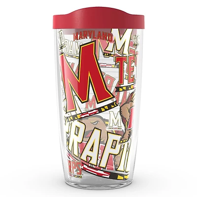 Tervis Maryland Terrapins 16oz. Allover Classic Tumbler