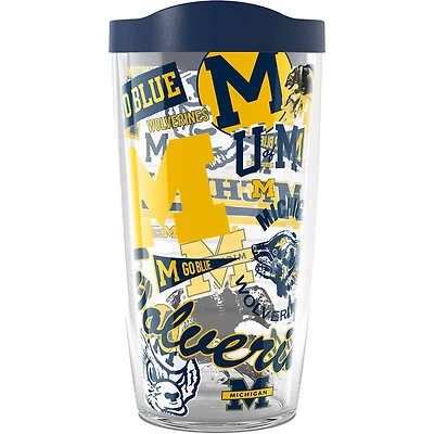 Tervis Michigan Wolverines 16oz. Allover Classic Tumbler