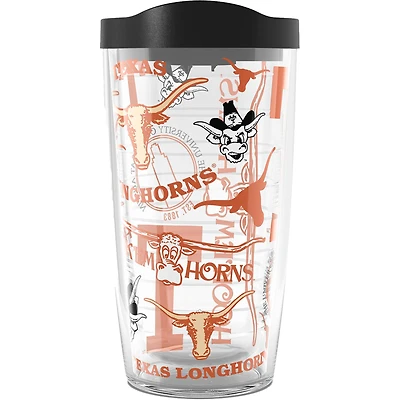 Tervis Texas Longhorns 16oz. Allover Classic Tumbler