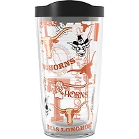 Tervis Texas Longhorns 16oz. Allover Classic Tumbler