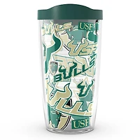 Tervis South Florida Bulls 16oz. Allover Classic Tumbler