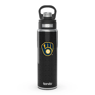 Tervis Milwaukee Brewers 24oz. Weave Stainless Steel Wide Mouth Bottle