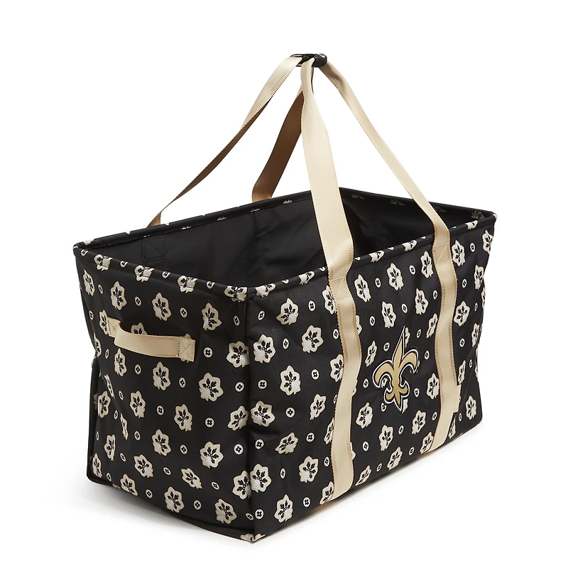 Vera Bradley New Orleans Saints Reactive Large Car Tote Bag