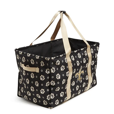 Vera Bradley New Orleans Saints Reactive Large Car Tote Bag