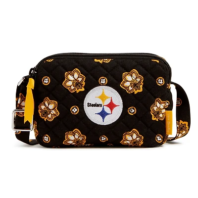 Vera Bradley Pittsburgh Steelers Small Stadium Crossbody Bag