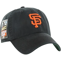 Men's '47 Black San Francisco Giants Sure Shot Classic Franchise Fitted Hat