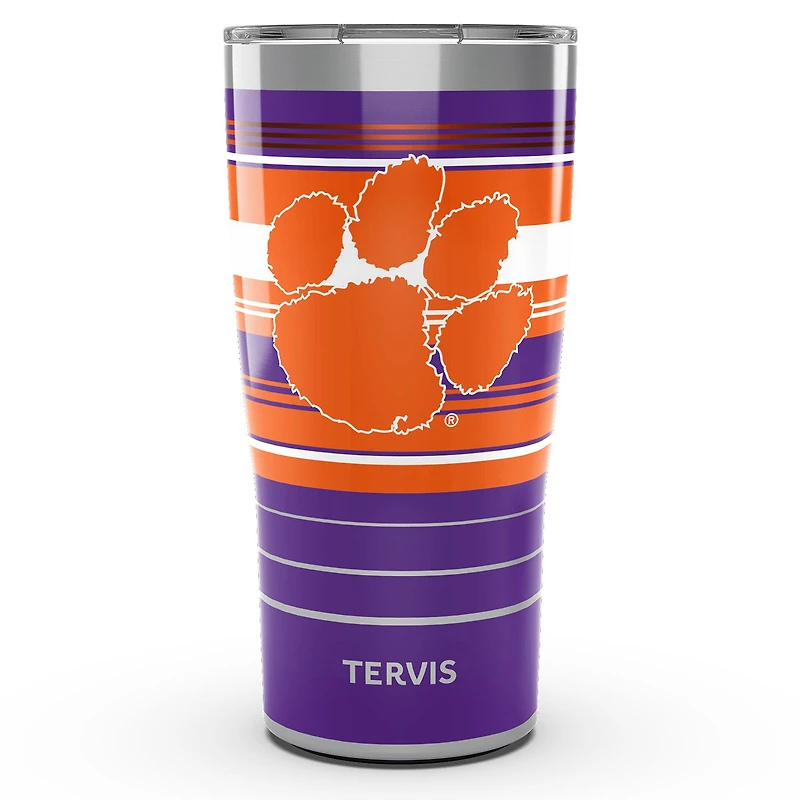 Tervis Clemson Tigers 20oz. Hype Stripe Stainless Steel Tumbler