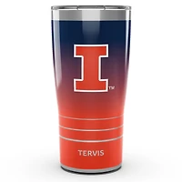 Tervis Illinois Fighting Illini 20oz. Ombre Stainless Steel Tumbler