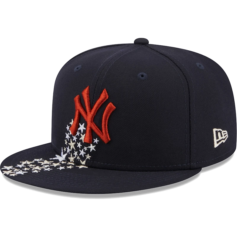 Men's New Era Navy New York Yankees  Meteor 59FIFTY Fitted Hat