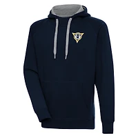 Men's Antigua  Navy Fort Wayne Mad Ants Victory Pullover Hoodie