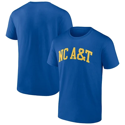 Men's Royal North Carolina A&T Aggies Basic Arch T-Shirt
