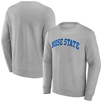 Men's Gray Boise State Broncos Basic Arch Sweatshirt