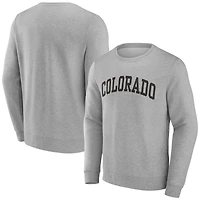 Men's Gray Colorado Buffaloes Basic Arch Sweatshirt