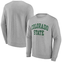 Men's Gray Colorado State Rams Basic Arch Sweatshirt