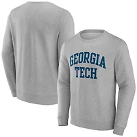 Men's Gray Georgia Tech Basic Arch Sweatshirt