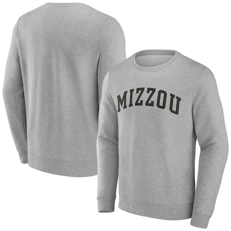 Men's Gray Missouri Tigers Basic Arch Sweatshirt