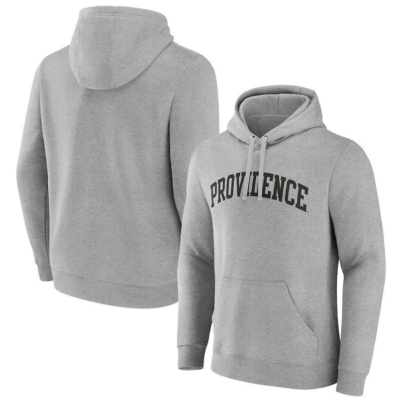 Men's Gray Providence Friars Basic Arch Pullover Hoodie