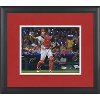 J.T. Realmuto Philadelphia Phillies Autographed Framed 8" x 10" Catching Photograph