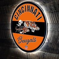 Cincinnati Bengals 23" LED Retro Logo Round Wall Sign