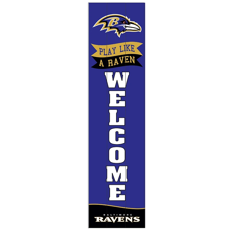 Baltimore Ravens 47" Leaner Fan Sign
