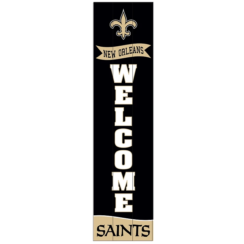 New Orleans Saints 47" Leaner Fan Sign