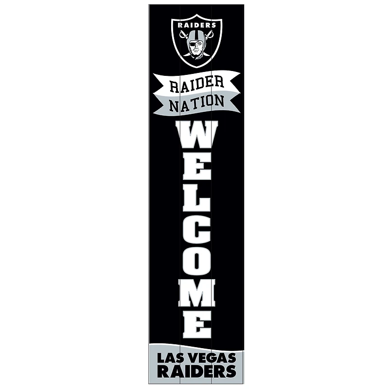 Las Vegas Raiders 47" Leaner Fan Sign