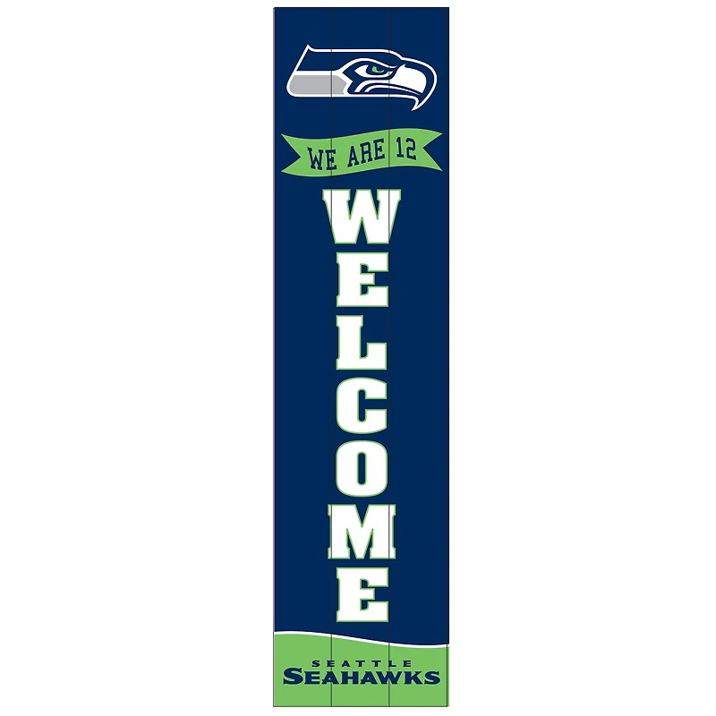 Seattle Seahawks 47" Leaner Fan Sign