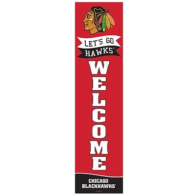 Chicago Blackhawks 47" Leaner Fan Sign