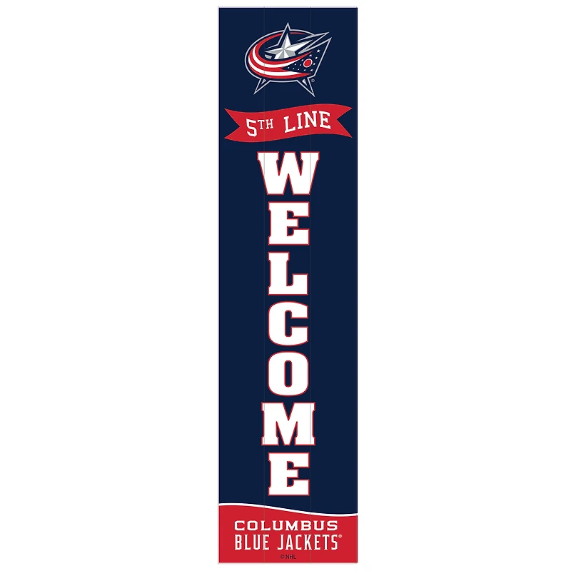 Columbus Blue Jackets 47" Leaner Fan Sign