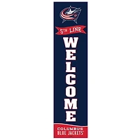 Columbus Blue Jackets 47" Leaner Fan Sign