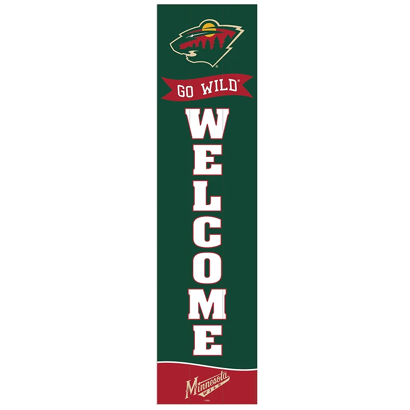 Minnesota Wild 47" Leaner Fan Sign
