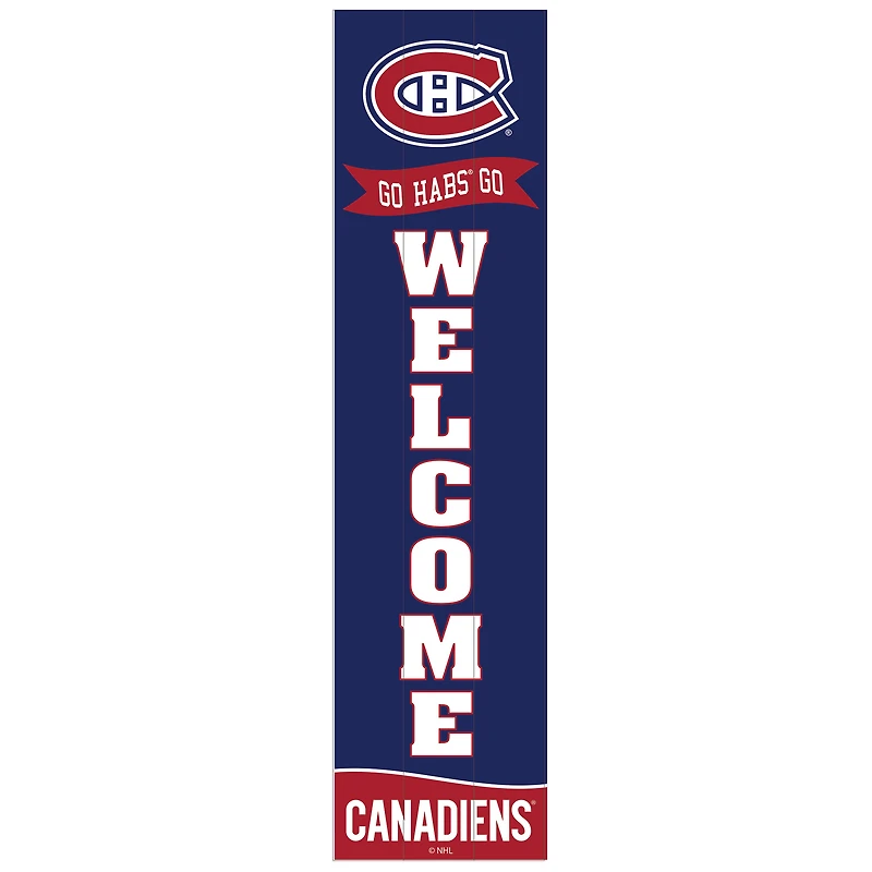 Montreal Canadiens 47" Leaner Fan Sign