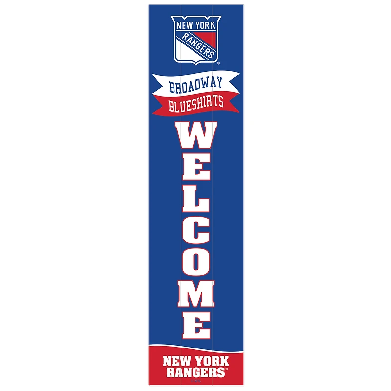 New York Rangers 47" Leaner Fan Sign
