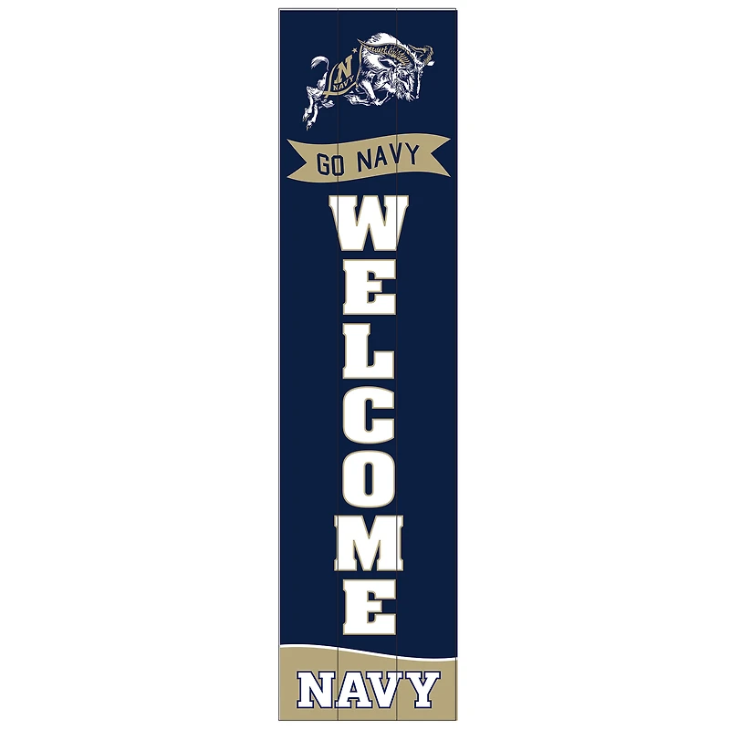 Navy Midshipmen 47" Leaner Fan Sign